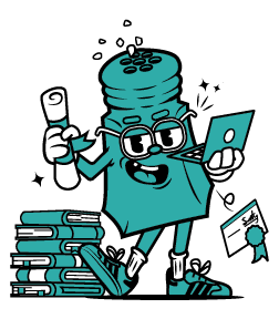 Seasoned by Salt — Salty the learning mascot